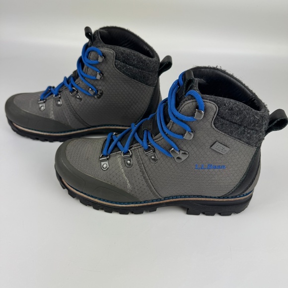 LL Bean Womens Size 8 Knife Edge TEK 2.5 Waterproof Hiking Boots Vibram Soles - Picture 8 of 12